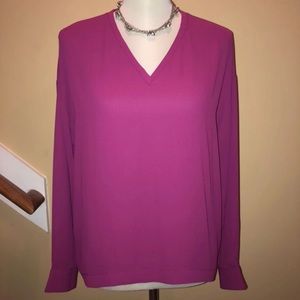 🚫NEW Magenta LOFT blouse
